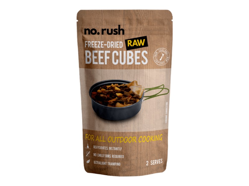 No Rush Freeze Dried Beef Cubes