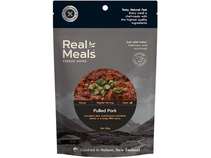 Real Meals Pulled Pork & Black Beans